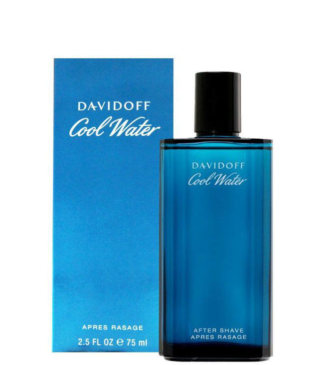 Davidoff Cool Water Man After Shave Splash, 75 ml.