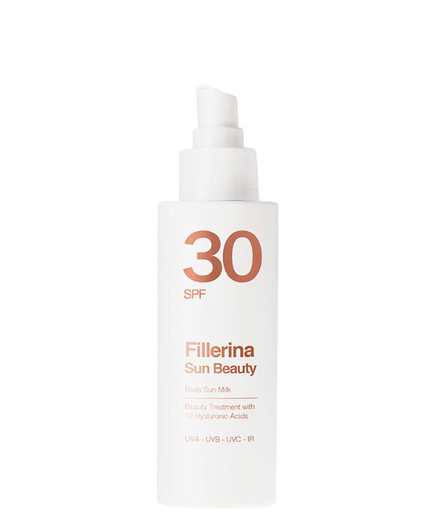 Fillerina Sun Beauty Body Milk SPF30, 150 ml.