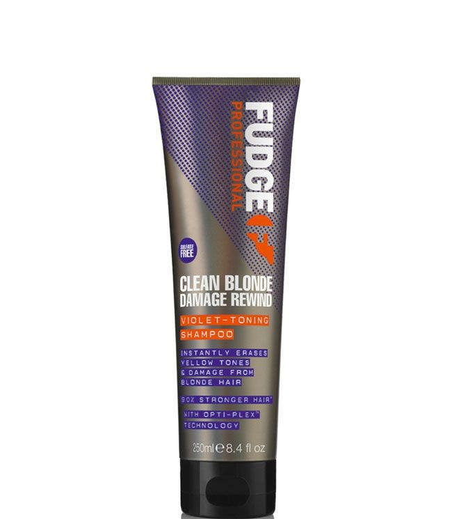 Fudge Clean Blonde Damage Rewind Violet Toning Shampoo, 250 ml.