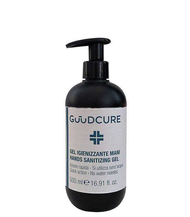 GuudCure Håndsprit Sanitizing Gel, 500 ml. (68,5%)