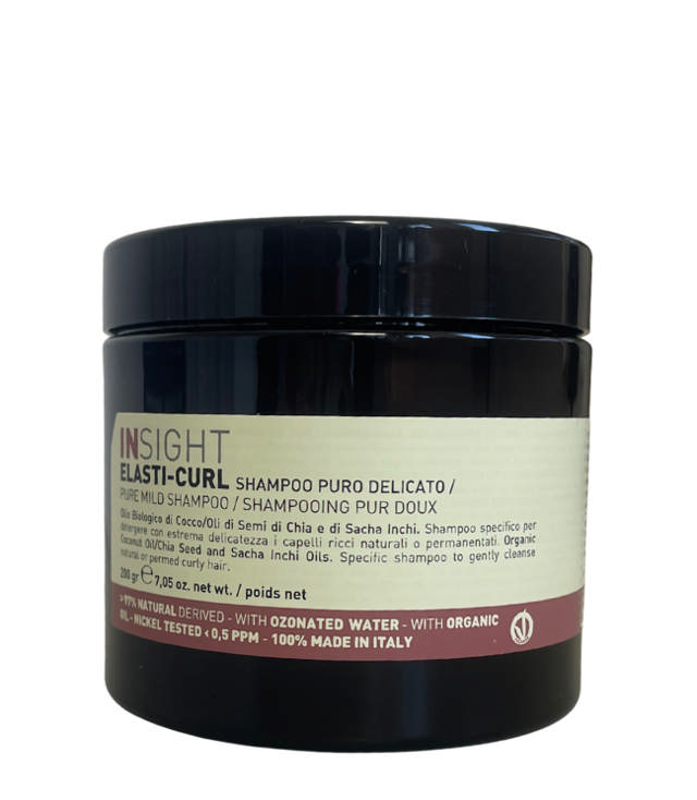 InSight Elasti-curl Pure mild shampoo, 200 g.