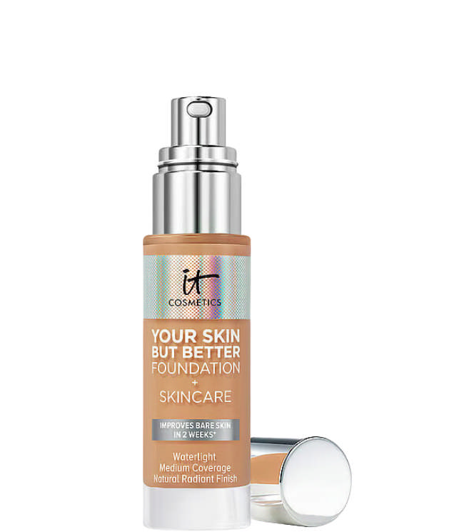 IT Cosmetics Your Skin But Better Foundation + Skincare #41 Tan Warm, 30 ml.