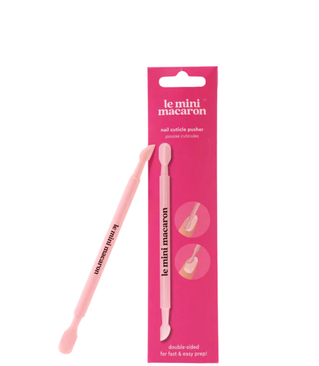 Le Mini Macaron Nail Cuticle Pusher Pink