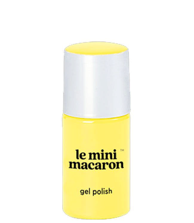 Le Mini Macaron Single Gel Polish Lemon Sorbet, 10 ml.