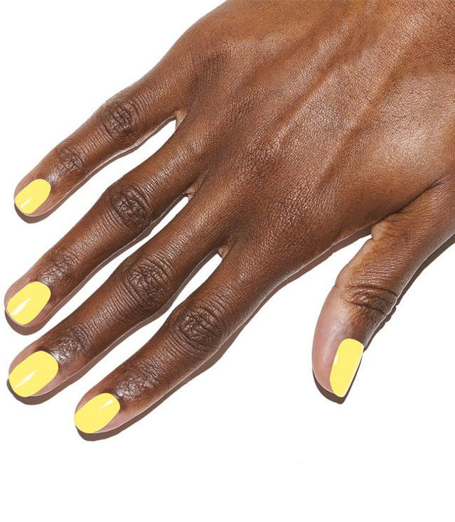 Le Mini Macaron Single Gel Polish Lemon Sorbet, 10 ml.