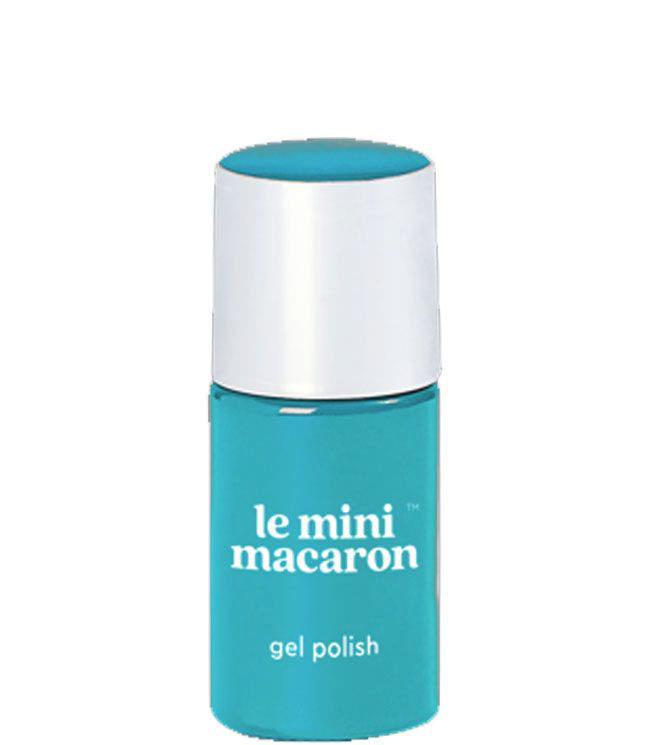 Le Mini Macaron Single Gel Polish Blue Lagoon, 10 ml.