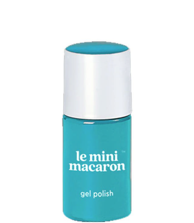 Le Mini Macaron Single Gel Polish Blue Lagoon, 10 ml.