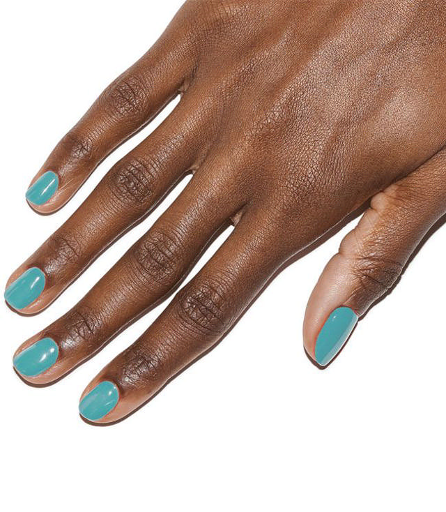 Le Mini Macaron Single Gel Polish Blue Lagoon, 10 ml.