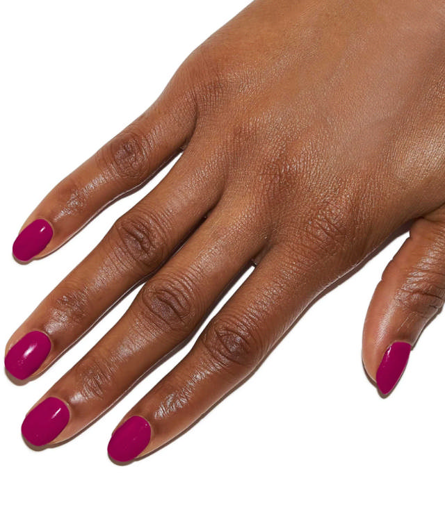 Le Mini Macaron Single Gel Polish Bisous Magenta, 10 ml.