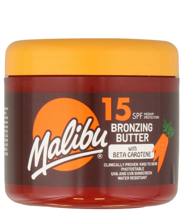 Malibu Bronzing Butter w/ Beta Carotene SPF15, 300 ml.