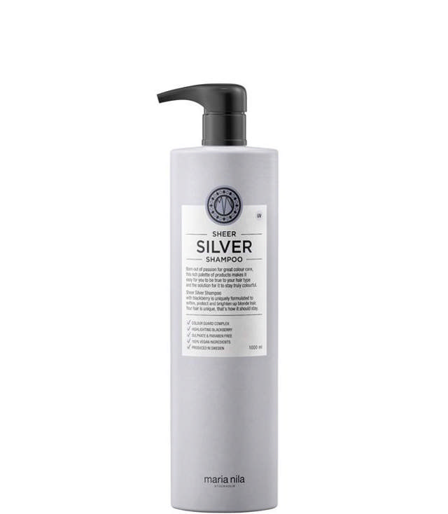 Maria Nila Sheer Silver Shampoo, 1000 ml.