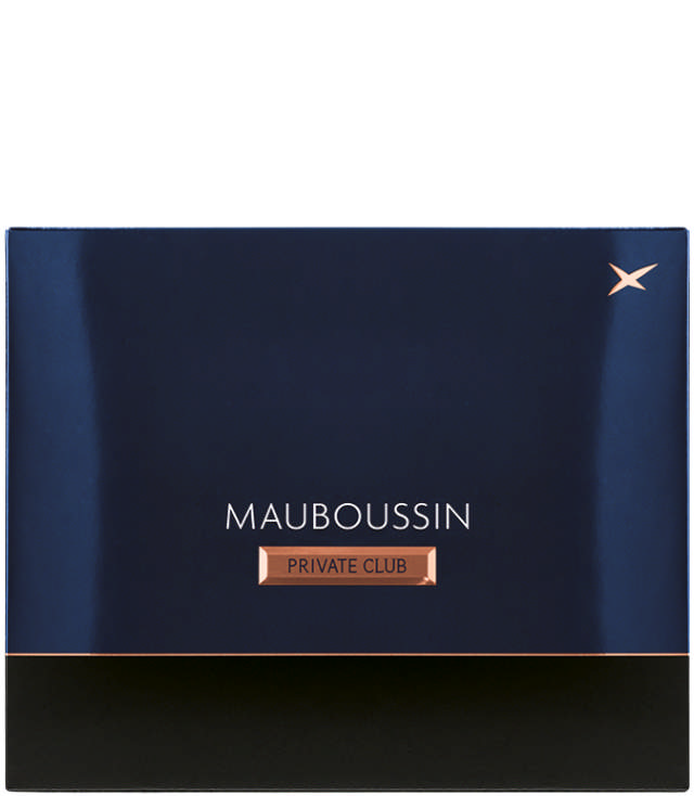 Mauboussin Private Club Set: EDP 100 ml. + Shower Gel 75 ml. + Travel Spray EDP 20 ml. + Matt Black Mauboussin Pouch