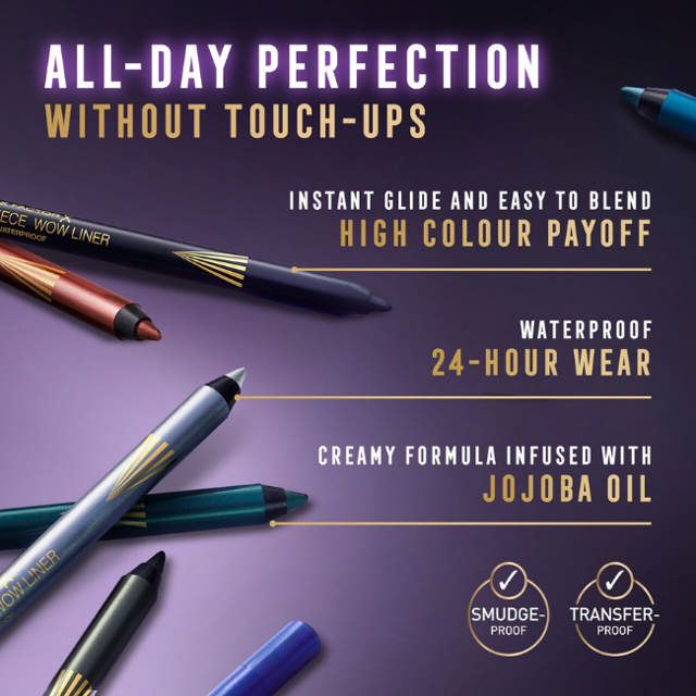 Max Factor Eyeliner Pencil Mp Wow Liner Midnight Black 300, 1,2 g.