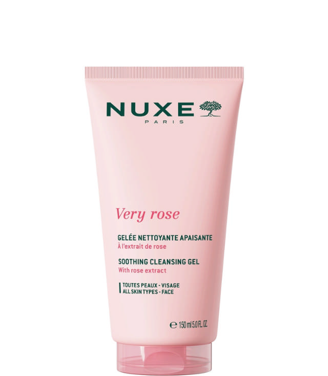 Nuxe Very Rose Soothing Cleansing Gel, 150 ml.