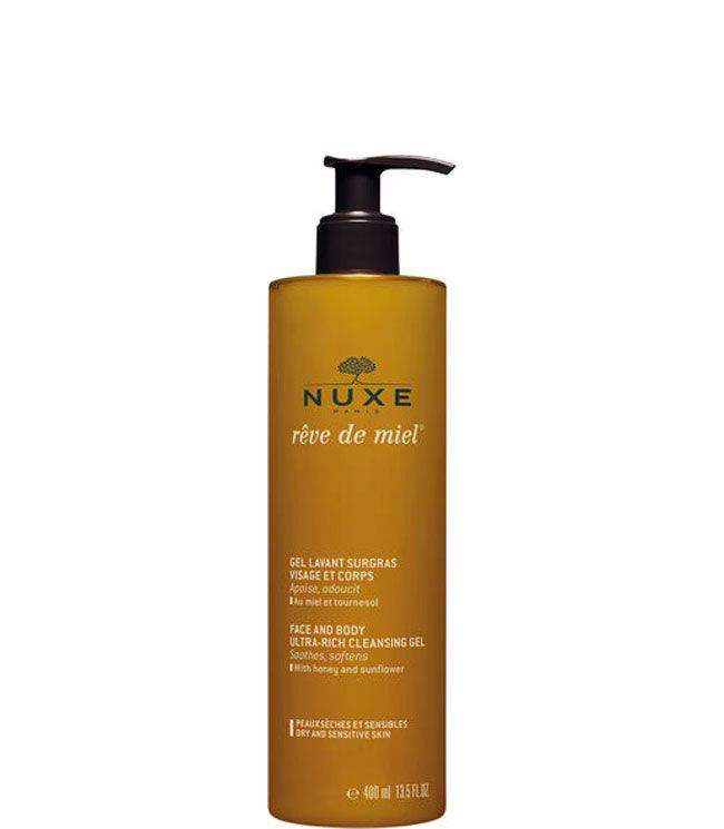 Nuxe Reve de Miel Face and Body Ultrarich Cleansing Gel, 400 ml.