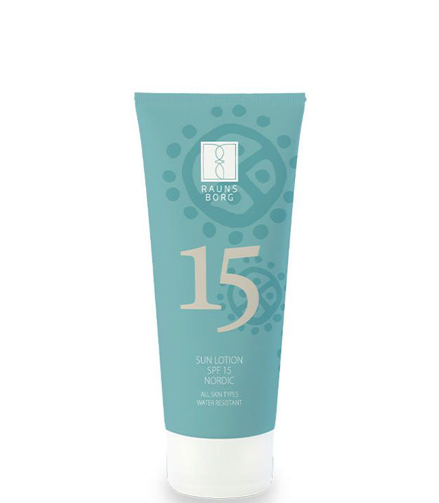 Raunsborg Sun Lotion SPF 15, 200 ml.