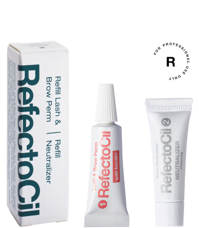 Refectocil Eyelash Curl & Lift Refill - Lash Perm & Neutralizer, 2 x 3,5 ml.