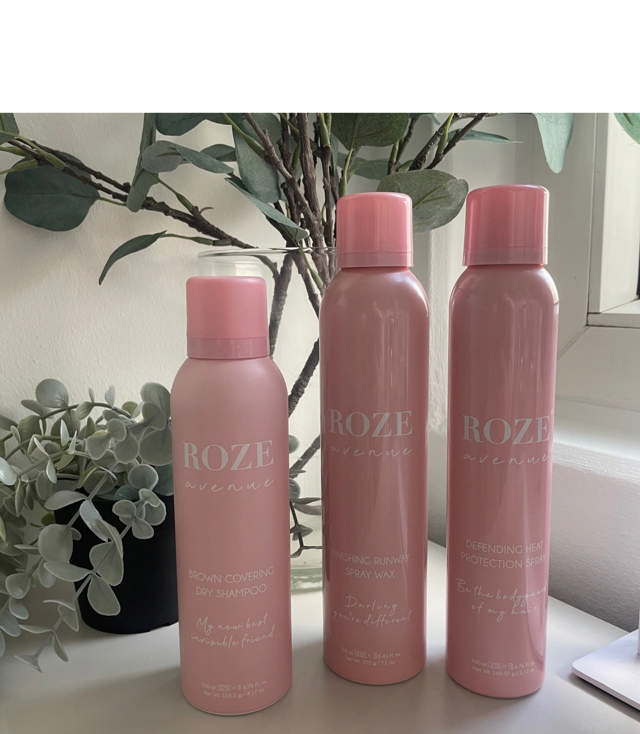 Roze Avenue Brown Covering Dry Shampoo, 200 ml. 