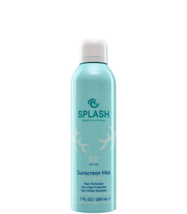 SPLASH Pure Spring Non-Perfumed Sunscreen Mist SPF 50+, 200 ml.