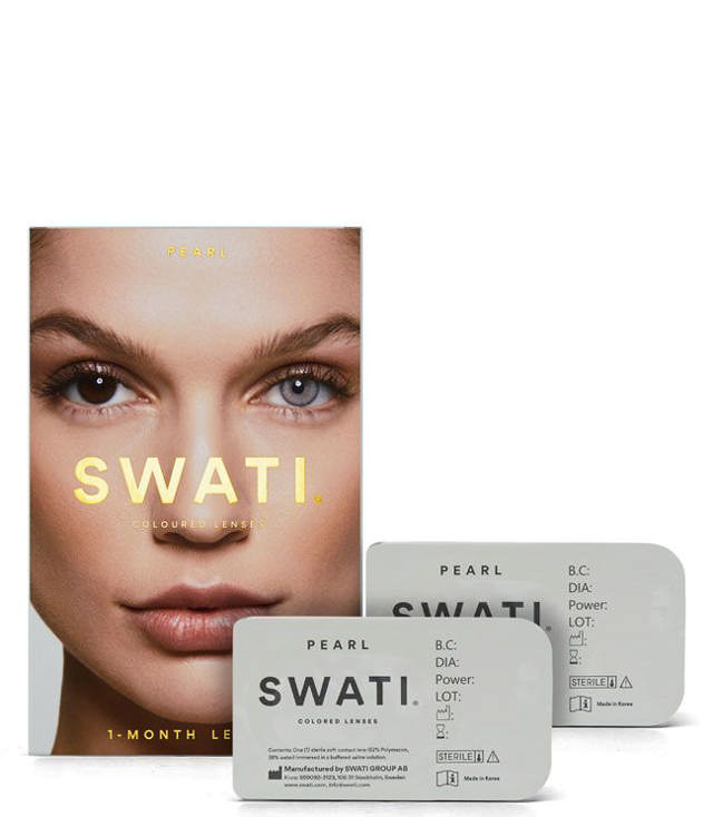 SWATI Cosmetics Coloured Lenses Pearl, 1 md.