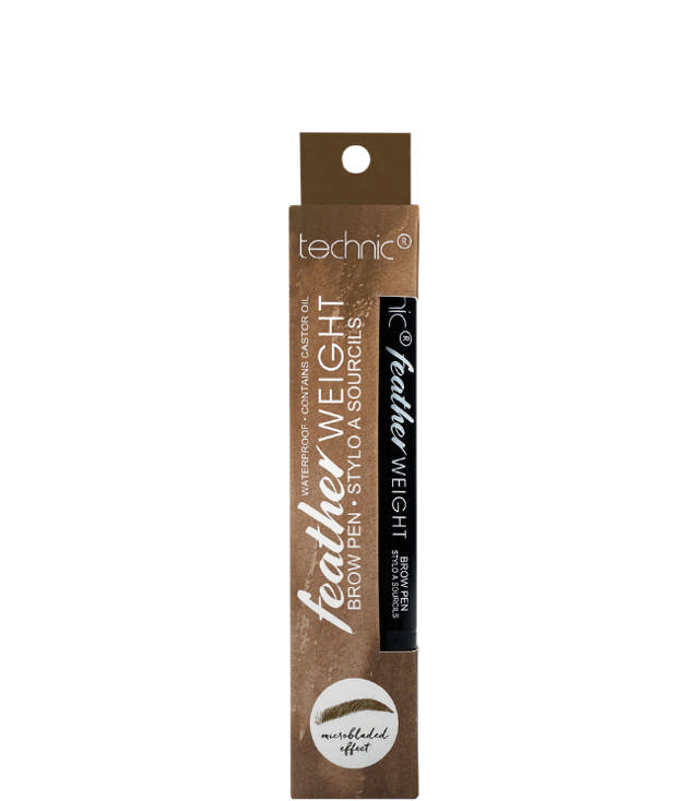 TECHNIC Featherweight Brow Pen, 0,7 ml. - Ash Brown