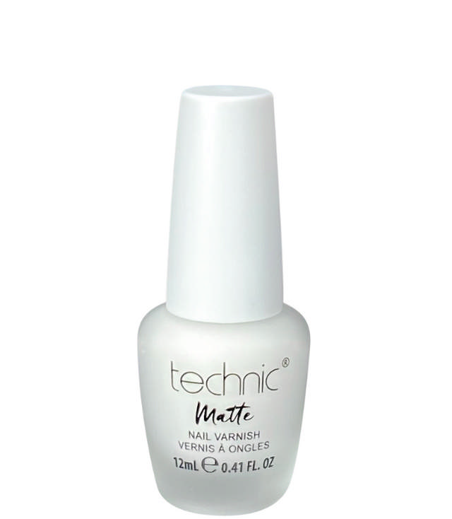 TECHNIC Matte Nail Polish, 12 ml. - White