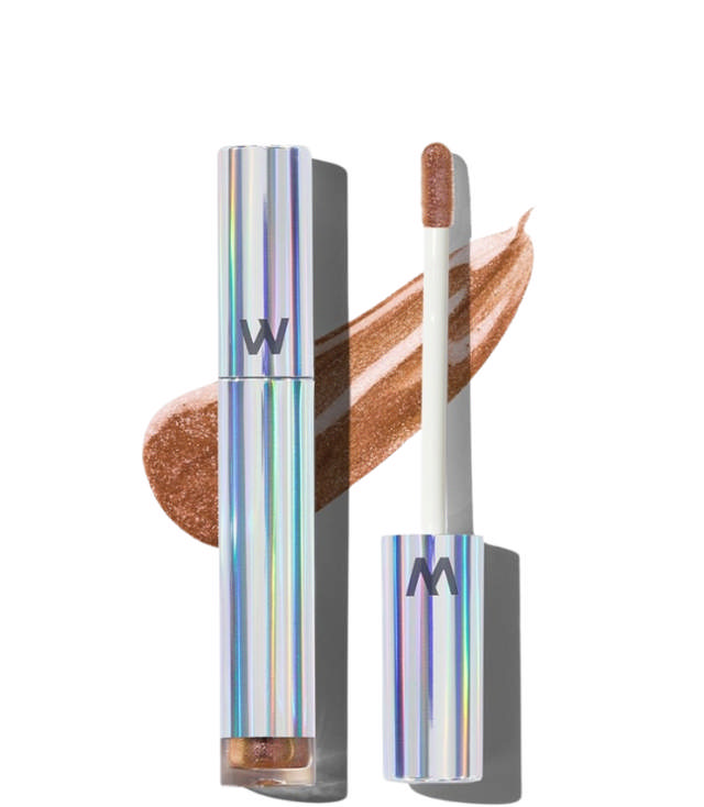 Wonderskin Wonder Blading Top Gloss - Gold Glitter