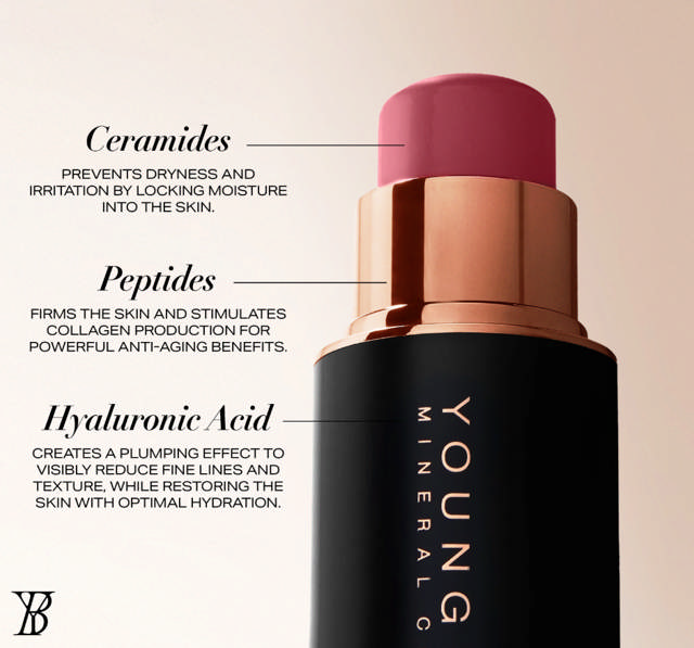 Yougblood VividLuxe Crème Blush Stick Crème Brûlée 9,5g