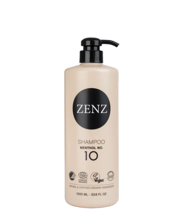 ZENZ Organic Shampoo Menthol No. 10, 1000 ml.