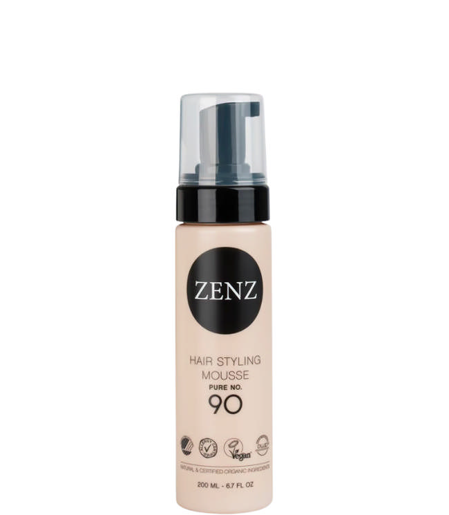 ZENZ Organic Hair Styling Mousse Pure No. 90, 200 ml.