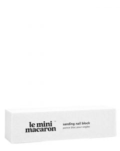 Le Mini Macaron Sanding Block, White