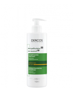 Vichy Dercos Anti-Dandruff Shampoo for Dry Hair, 390 ml.